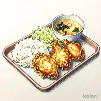 唐揚げ定食