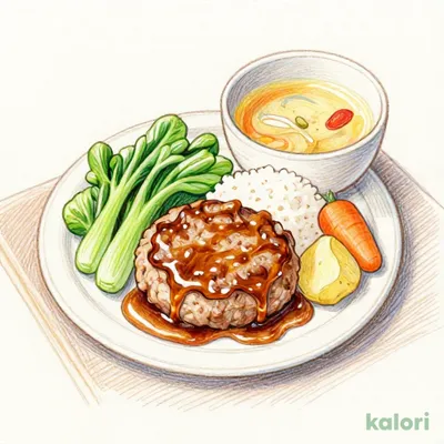 ハンバーグ定食