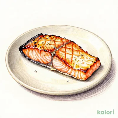 鮭の塩焼き