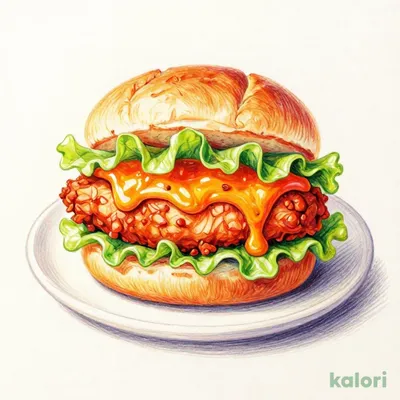 スパイシーチキンバーガー