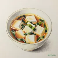 味噌汁（わかめ豆腐）