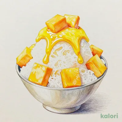 マンゴーかき氷