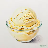 バニラアイス
