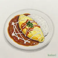とろとろ卵のオムカレー