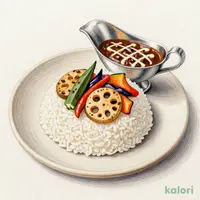 半日分の野菜カレー