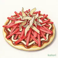 お好み焼き たっぷり紅生姜