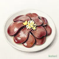 とろけるレバー