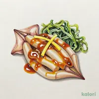 イカの肝和え