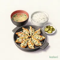 パリパリ鉄鍋餃子 ごはんセット