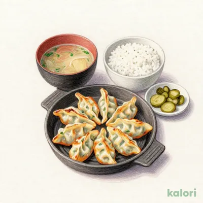 パリパリ鉄鍋餃子 ごはんセット
