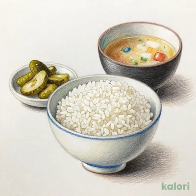 白めしセット