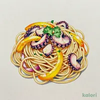 Octopus Olive Sauce Pasta