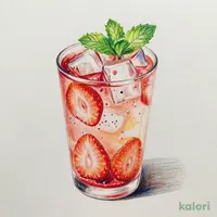 フルーツエードティー　ストロベリースパークリング