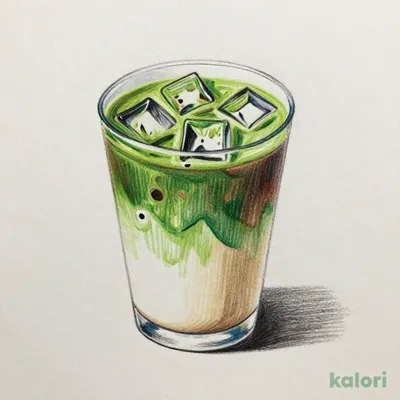宇治抹茶のエスプレッソラテ