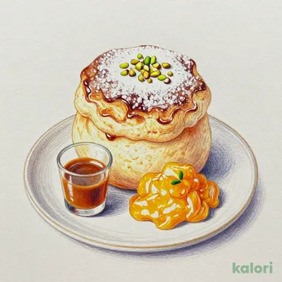焦がしバターのスフレ　アールグレイとオレンジ＆キャラメル