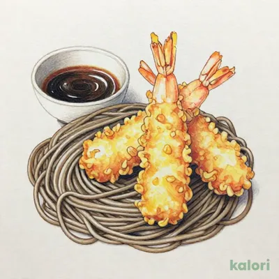 ≪上≫海老天せいろそば