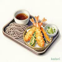 《上》海老天せいろそば［冷］
