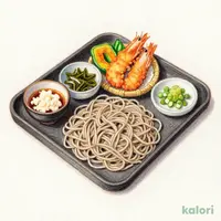 三味あじわい海老天せいろそば
