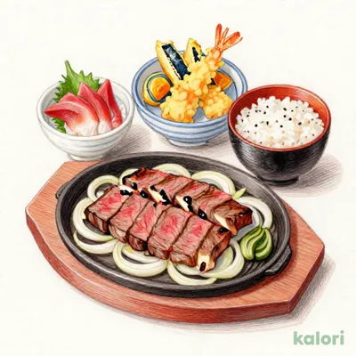 松花堂弁当《牛ステーキ付き》
