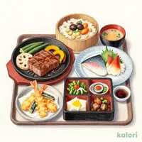 秋めぐり牛ステーキ御膳