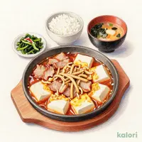 豚肉の柳川風定食