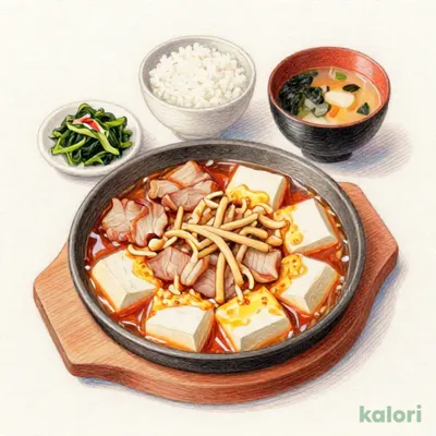 豚肉の柳川風定食
