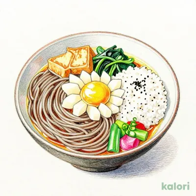 お昼の国産とろろせいろそば定食