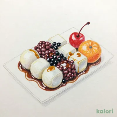 白玉あんみつ