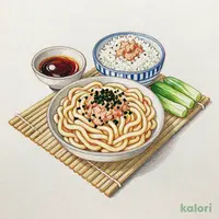 せいろうどんと小丼セット