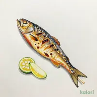 Grilled Gifu Prefecture Roe-Filled Ayu Fish