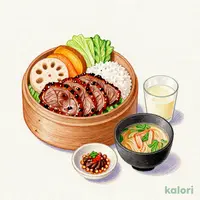 麹づくしの発酵美膳《牛たん》（4枚）