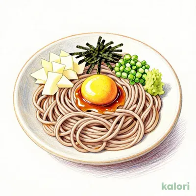 国産とろろせいろそば［冷］