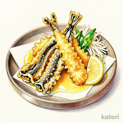 活〆一本穴子天ぷら