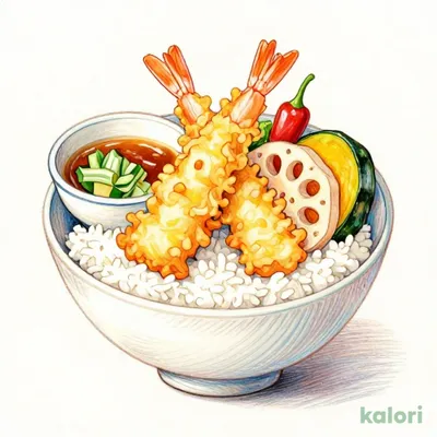 Deluxe Tempura Rice Bowl Lunch