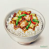 Aji-don (Twice-Cooked Pork Rice Bowl)