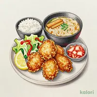 から揚げランチ