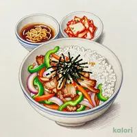Stamina Rice Bowl Lunch Set