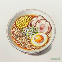 味噌ラーメン ミニ天津飯セット