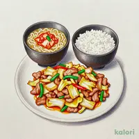 回鍋肉 ミニラーメンセット