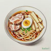 醤油ラーメン煮玉子入り