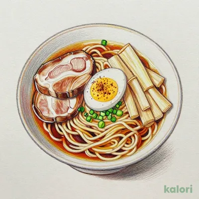 Soy Sauce Ramen with Boiled Egg