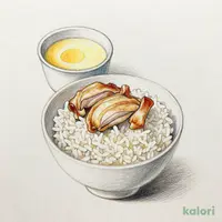 名古屋コーチン丼　茶碗蒸し付