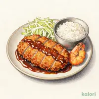 陶板味噌かつと海老フライ御膳