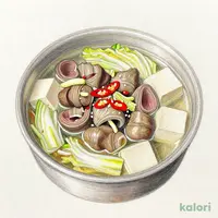 おつまみ国産牛もつ鍋　白