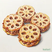 れんこんのはさみ揚げ
