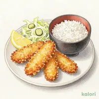 カキフライランチ