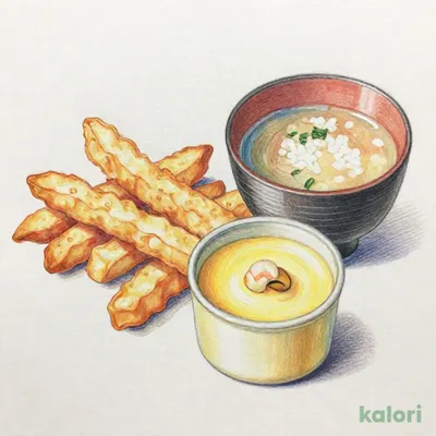 カキフライランチ　茶碗蒸し付