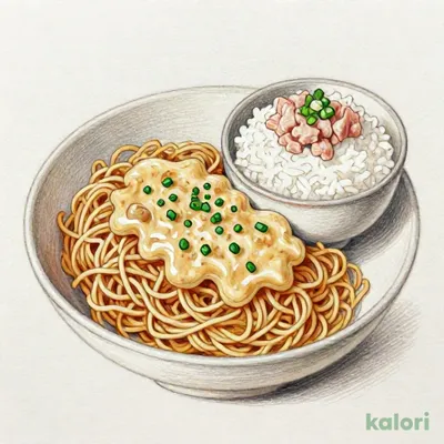 パリパリ揚げ麺『皿うどん』ミニまぐろたたき丼セット
