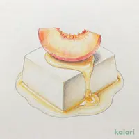 杏仁豆富（白桃）