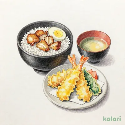 糸島どりの釜めし御膳（天ぷら）